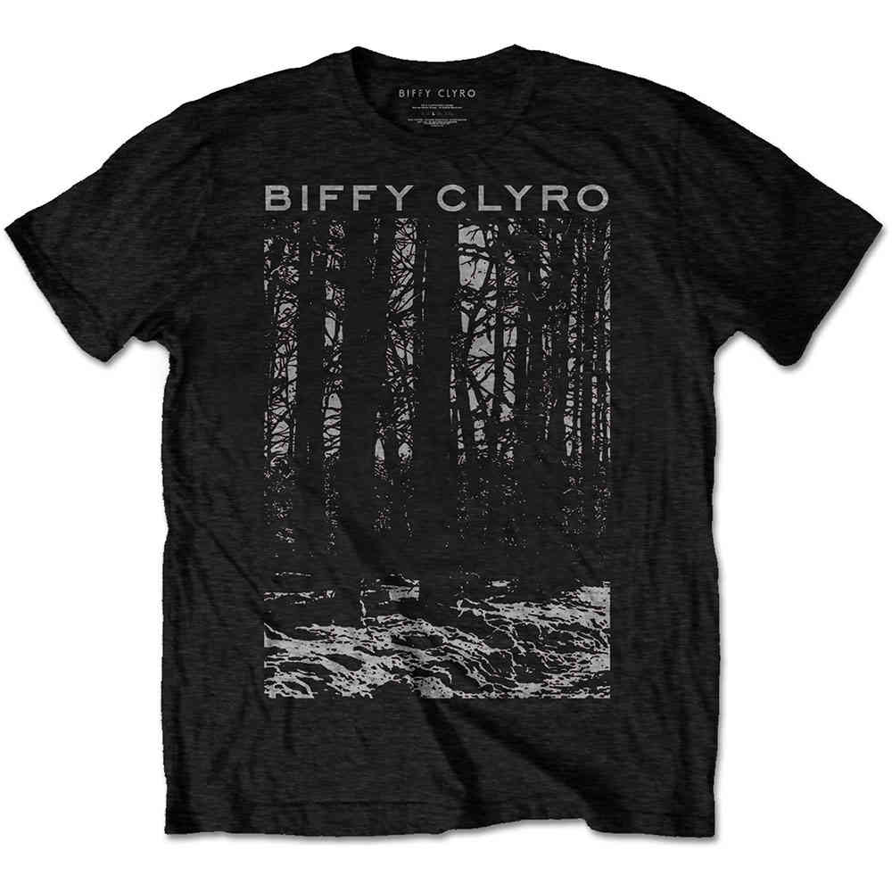 Biffy Clyro - Tree Heren Tshirt - Zwart